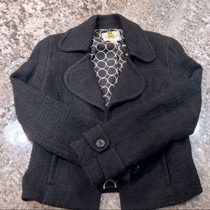 WHBM Tweed Cropped & Fitted Blazer